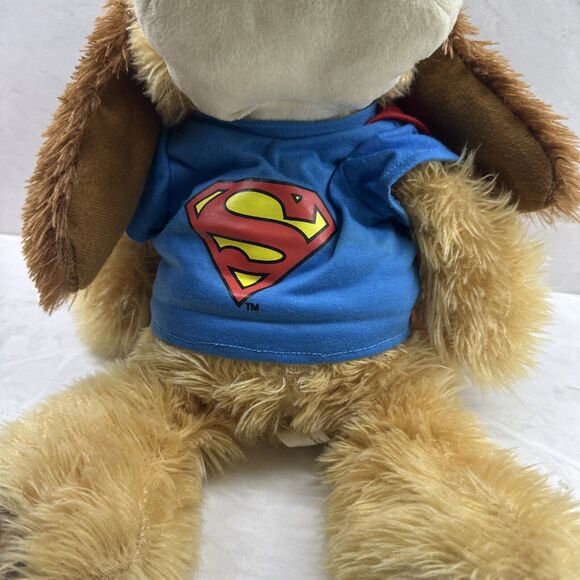 Superman Dc Comics Plush Dog Toy Petsmart Luv A Pet Chance Superhero 16" RARE - Picture 3 of 7
